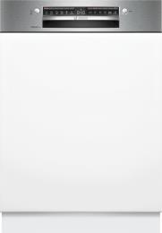 SMI4ECS28E, Bosch Serie 4, Teilintegrierter Geschirrspüler, 60 cm, Edelstahl, A