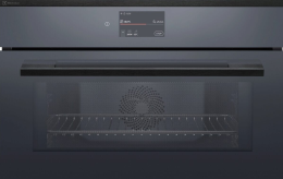 EB3GL90KSP (944005229), Electrolux Einbau Backofen/Mikrowelle, Breite 60cm, Höhe 38cm, Schwarz-Spiegel