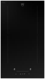V-ZUG Kochfeld CookTop V2000 I302 (3117700001), Induktion, Breite: 30 cm, BlackDesign, DualDesign, OptiLink, Slider-Bedienung, Kochzonen: 2