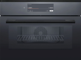 EB4PL90KSP (944005145), Electrolux Kompakt-Kombi-Mikrowellengerät, Breite 60cm, Schwarz Spiegel