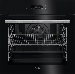BOGEM (944035225), AEG Backofen, Chrom, 60cm, A++