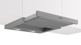 DFS067A51, Bosch Serie 4, Flachschirmhaube, 60 cm, Silbermetallic, Griffleiste optional, A