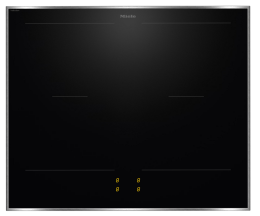 KM 8462 FR (12940900), MIELE Induktion-Glaskeramik, Edelstahlrahmen
