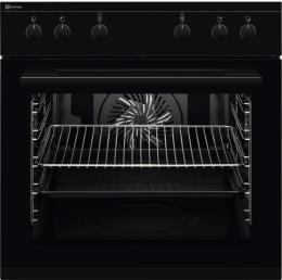 EH6L20SW (948533529), Electrolux Einbauherd, Breite 60cm, Schwarz, A+