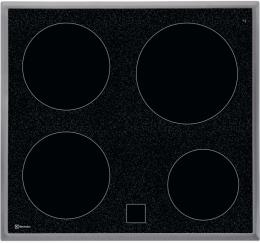 GK56CN (949596666), Electrolux Glaskeramik-Kochfeld, Breite 55cm, Chromstahlrahmen